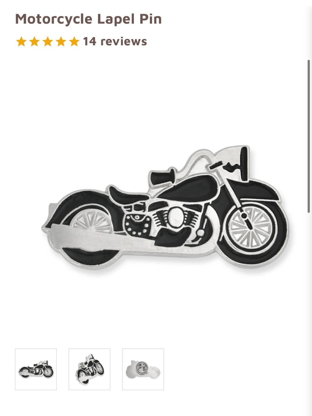 Motorcycle Pins - Picture 2 of 7